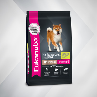 EUKANUBA Adult S&M Lamb для собак 0,8кг