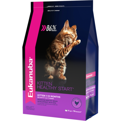 Eukanuba Kitten Healthy Start (Курица), 2 кг