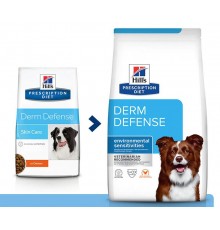 Hill's Prescription Diet Derm Defense Skin Care для собак (курица), 12 кг
