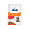 Hill's Prescription Diet c/d Multicare Urinary Stress Влажный корм для кошек (курица), 85 г