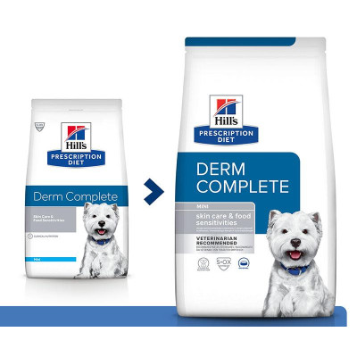 Hill's Prescription Diet Derm Complete mini для собак мелких пород, 1.5 кг
