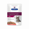 Hill's Prescription Diet i/d Digestive Care Влажный корм для кошек (лосось), 85 г