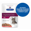 Hill's Prescription Diet i/d Digestive Care Влажный корм для кошек (лосось), 85 г