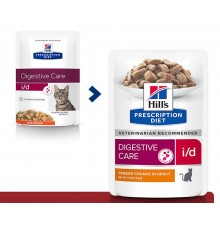 Hill's Prescription Diet i/d Digestive Care Влажный корм для кошек (курица), 85 г