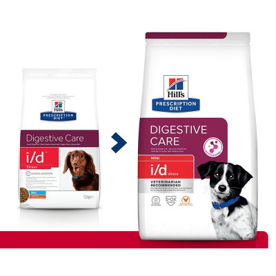 Hill's Prescription Diet i/d Stress Mini (курица), 1 кг