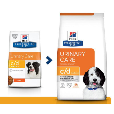 Hill's Prescription Diet c/d Multicare Urinary Care для собак (курица), 1.5 кг