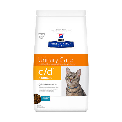 Hill's Prescription Diet c/d Multicare Urinary Care для кошек, с рыбой, 1.5 кг