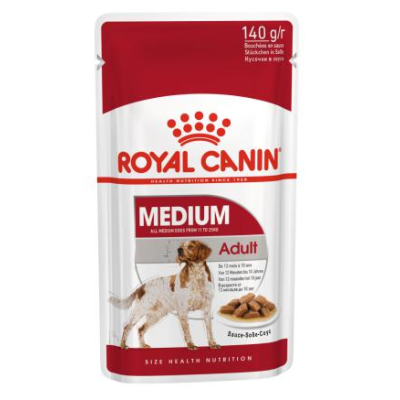 Royal Canin Adult Medium (в соусе), 140 г 