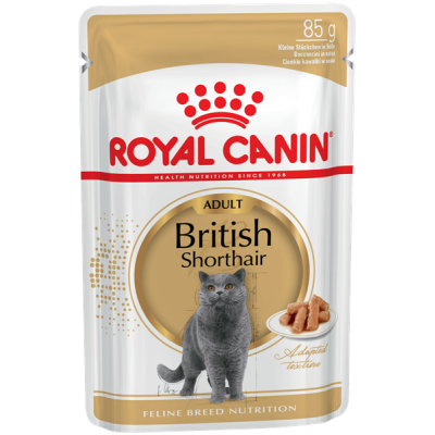Royal Canin British Shorthair Adult (соус), 85 г 