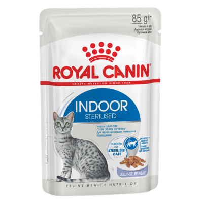 Royal Canin Indoor Sterilized (желе), 85 г 