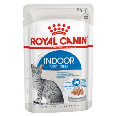Royal Canin Indoor Sterilized (паштет), 85 г 