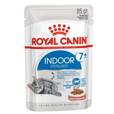 Royal Canin Indoor Sterilized 7+ (соус), 85 г 