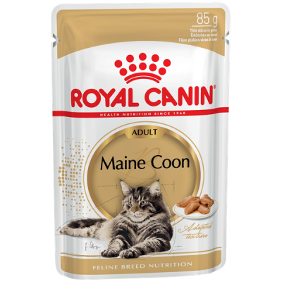 Royal Canin Maine Coon Adult (соус), 85 г 
