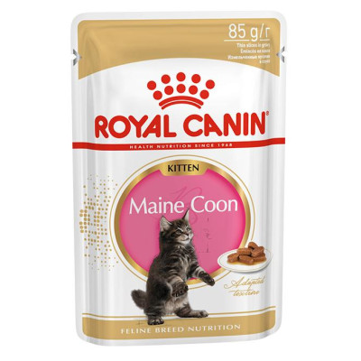 Royal Canin Maine Coon Kitten (соус), 85 г 