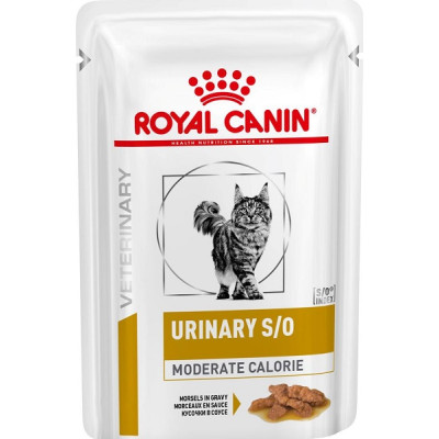 Royal Canin Urinary S/O Moderate Calorie Feline (соус), 85 г