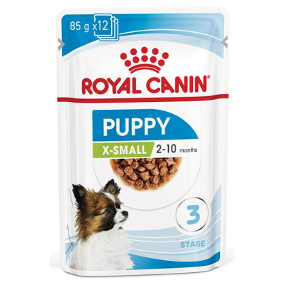 Royal Canin X-Small Puppy (в соусе), 85 г