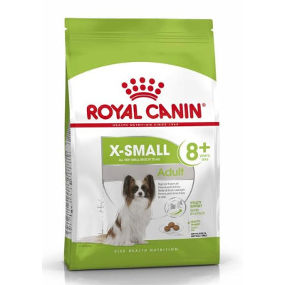 Royal Canin X-small Adult 8+ для собак, 500 г