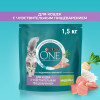 Сухой корм Purina ONE® полнорационный для кошек с чувствительным пищеварением, с высоким содержанием индейки, 1,5 кг