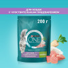 Сухой корм Purina ONE® для взрослых кошек с чувствительным пищеварением и разборчивым вкусом в еде, с высоким содержанием индейки и рисом, Пакет, 200 г