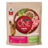 Сухой корм Purina ONE® МИНИ Здоровый вес для собак мелких пород, склонных к набору веса, с высоким содержанием индейки и с рисом, Пакет, 600 г