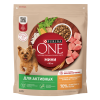 Сухой корм Purina ONE® для собак мелких пород с активным образом жизни, с высоким содержанием курицы и с рисом, Пакет, 600 г
