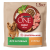 Сухой корм Purina ONE МИНИ Активная для собак мелких пород с курицей и рисом 1.5кг Сухой корм Purina ONE МИНИ Активная для собак мелких пород с курицей и рисом 1.5кг