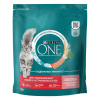 Сухой корм Purina ONE® для стерилизованных кошек и кастрированных котов, с высоким содержанием лосося и пшеницей, Пакет, 750 г
