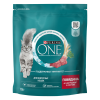 Сухой корм Purina ONE® для взрослых кошек, с высоким содержанием говядины и цельными злаками, Пакет, 750 г