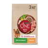 Сухой корм Purina ONE® для собак мелких пород с активным образом жизни, с высоким содержанием курицы и с рисом, 3 кг Сухой корм Purina ONE® для собак мелких пород с активным образом жизни, с высоким содержанием курицы и с рисом, 3 кг
