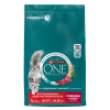 Сухой корм Purina ONE® для стерилизованных кошек и кастрированных котов, с высоким содержанием говядины и пшеницей, Пакет, 3 кг