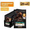 Влажный корм PRO PLAN® для взрослых собак мелких и карликовых пород, с курицей в соусе, 85 г