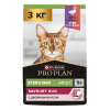 Сухой корм PRO PLAN® Sterilised SAVOURY DUO с двойным вкусом для взрослых стерилизованных привередливых кошек, с уткой и с печенью, 3 кг
