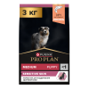 Сухой корм PRO PLAN® SENSITIVE SKIN для щенков средних пород с чувствительной кожей, с высоким содержанием лосося, 3 кг Сухой корм PRO PLAN® SENSITIVE SKIN для щенков средних пород с чувствительной кожей, с высоким содержанием лосося, 3 кг