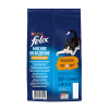 Сухой корм FELIX® Мясное Объедение для взрослых кошек, с курицей, 1,3 кг