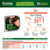 Влажный корм Monge Cat BWild GRAIN FREE для кошек, беззерновой, из лосося с овощами, консервы 100 г