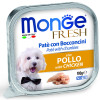 Влажный корм Monge Dog Fresh для собак, с курицей, консервы 100 г Влажный корм Monge Dog Fresh для собак, с курицей, консервы 100 г