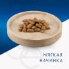 Лакомство Monge Gift Dental для кошек "Хрустящие подушечки с начинкой" с кроликом и перечной мятой для чистки зубов 60 г