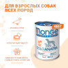 Влажный корм Monge Dog Monoprotein для собак, паштет из утки, консервы 400 г