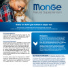 Сухой корм Monge Cat Daily Line Senior для пожилых кошек, с курицей 400 г