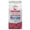 Сухой корм Monge Cat Speciality Line Monoprotein Sterilised для стерилизованных кошек, из говядины 1,5 кг