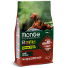 Сухой корм Monge Dog BWild GRAIN FREE для собак, беззерновой, из мяса ягненка с картофелем 2,5 кг