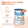Влажный корм Monge Dog Natural Monoprotein Fruits для собак, паштет из индейки с рисом и цитрусовыми, консервы 400 г